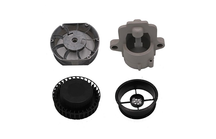 Precision Aluminum Zinc Alloy Die Casting Fan Parts